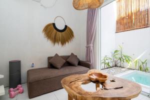 Boho Bliss 1BR Mezzanine Villa with Private Pool near Uluwatu -Bali