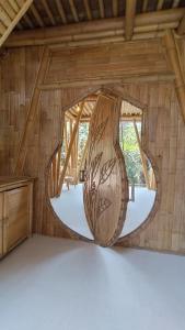 Ben Eco Bamboo Villa in Ubud town with Forest View