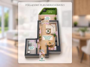 Apartament z Tarasem Parking Smart TV Wi-Fi