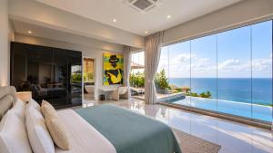 Villa Ray, worldclass sea views, rooftop, breakfast full service, private dining service, Chaweng Noi