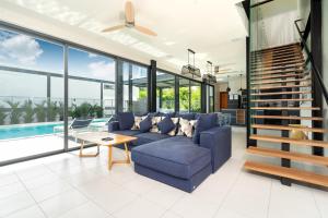 Sunset Garden 2 Stylish 4BR Retreat with Pure Oxygen Pool and Hill Views in Phuket