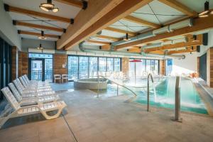 Apartament Studio- Bel Mare AquaPark & Pet Friendly & Sauna & Jacuzzi & Parking & Blisko Plaża & Kinder Play & City Center & Relax & SPA