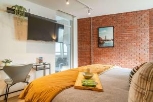HOM 1-bed terrace y breakfast en Lastarria