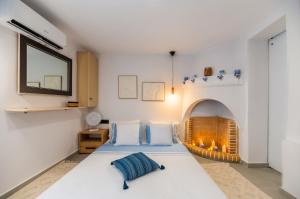 Bright Studio with Garden in Archangelos, 45 m², 2 pers.