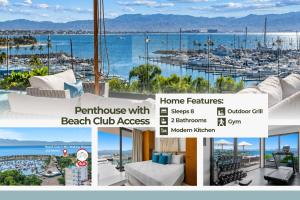 2BR2BA Alik A12 in La Cruz with pool, gym, AC, WiFi, and balcony