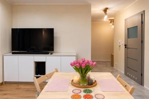 Przestronny apartament w Sosnowcu, miejsce parkingowe w hali garażowej