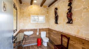 Spacious villa with mountain view and pool in Baza