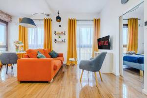 Lumina I Cozy 2-room Apartment with Gym I Balcony I City Center