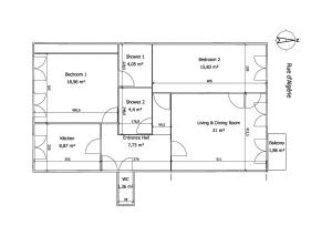 Appartements La Suite Terreaux : photos des chambres