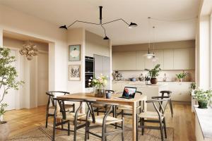 Apartament niebieski bursztyn