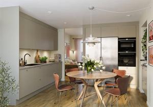 Apartament niebieski bursztyn