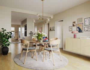 Apartament niebieski bursztyn