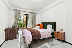 1BR in Kileleshwa with a Work Station, Pool & Gym