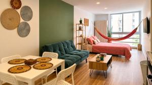 Varun Boho Chic apartamento con Hamaca en Bogotá