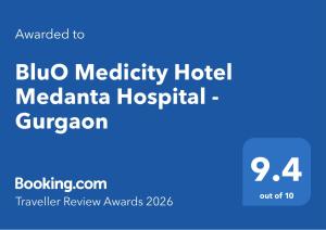 BluO Medicity - Boutique Hotel Gurgaon