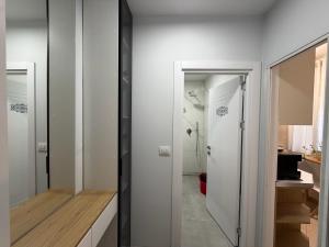 Modern cozy studio apartment