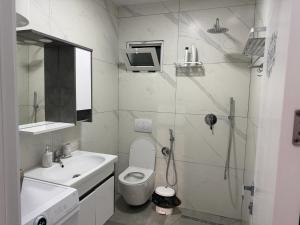 Modern cozy studio apartment