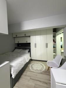 Modern cozy studio apartment
