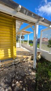Cozy yellow house