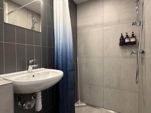Lux studio with gym, kitchen and smart TV