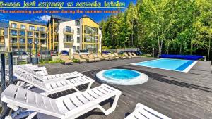 OSTOJA RESIDENCE VIP z basenem, sauną, jacuzzi, strefą relaksu, pokojem zabaw i własnym parkiem by Royal Aparts