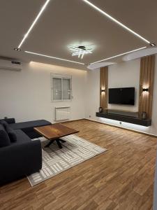 Modern haven with neat decor and a warm atmosphere