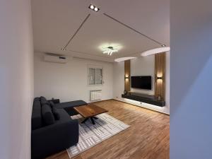 Modern haven with neat decor and a warm atmosphere