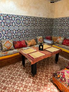 Authentic 5-Bedroom Medina House with Patio, Gym & Workspace