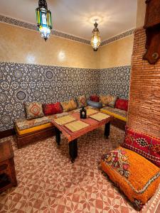 Authentic 5-Bedroom Medina House with Patio, Gym & Workspace