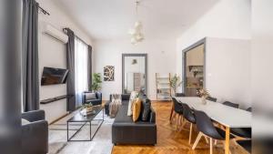 Gold-Leaf Art & Parquet Haven by Great Market Hall