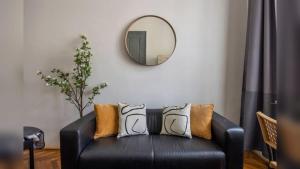 Gold-Leaf Art & Parquet Haven by Great Market Hall