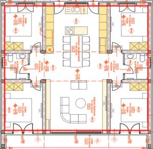 Villa FoSa - SeaFloor, PoolFloor und Gardenhouse