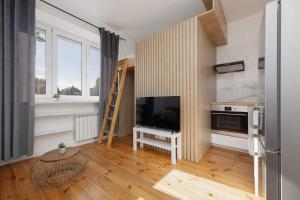Bright Studio with Mezzanine in Warsaw by Heyrent