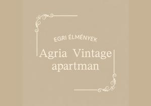 Agria Vintage Apartman