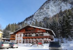 Fizetővend&eacute;gl&aacute;t&oacute;-hely Pension B&auml;renwirt Leutasch Ausztria