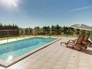 Maisons de vacances Holiday Home in Prats du P rigord with Private Swimming Pool : photos des chambres