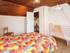 Maisons de vacances Holiday Home in Prats du P rigord with Private Swimming Pool : photos des chambres