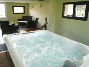 Maisons de vacances Lush Home in Gondrecourt le Ch teau with Pool and jacuzzi : photos des chambres