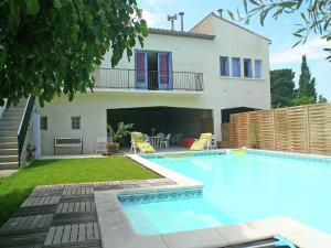 Maisons de vacances house with private swimming pool close to Narbonne : photos des chambres