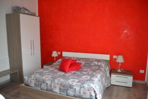 Deluxe Doppelzimmer mit Balkon (Rot)