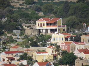 House on the Hill Symi Greece