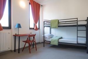Family Room with Private Bathroom and Terrace room in Lake Como Beach Lodge & Hostel