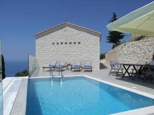 Kampaki Stone Houses Lefkada Greece