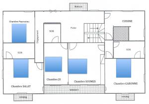 B&B / Chambres d'hotes L'Escalere : Chambre Double avec Salle de Bains Privative