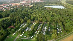 Bungalov KNAUS Campingpark Leipzig Lipsko Německo
