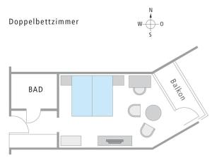 Double Room - Lower level room in Hotel Neptun