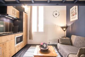 Appartements Studio Mezzanine Bleu : photos des chambres