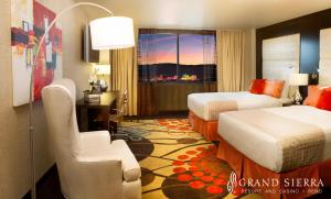 Summit Queen room in Grand Sierra Resort and Casino