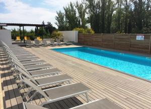 Appart'hotels Les Terrasses D'Aix - Studio avec Grande Terrasse privee : photos des chambres