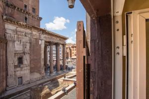 The Pantheon view in the heart of Rome